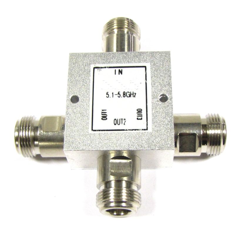 Divisor de 4 puertos WIFI de 5100 a 5900 MHz compacto - AM02800 - 01