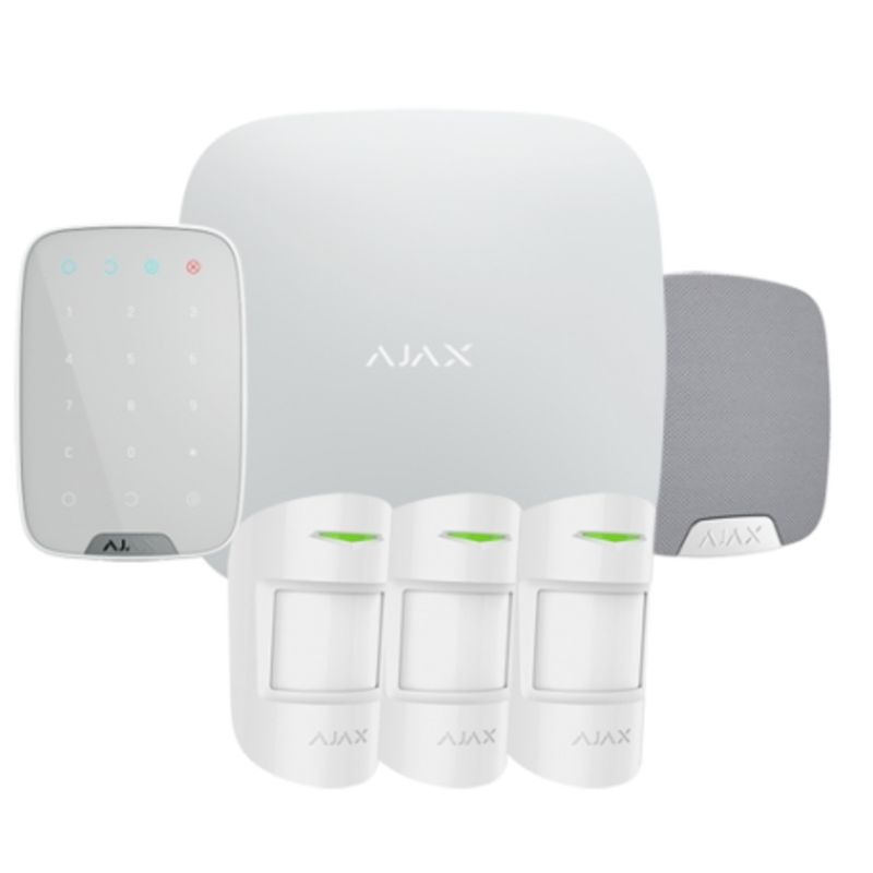 Ajax Hubkit PRO KS - Kit de alarma profesional Certificado Grado 2 Comunicación Ethernet - AJ-HUBKIT-PRO-KS - 01