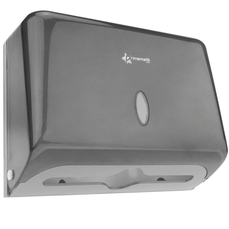 Dispensador de toallas de papel para baño en negro 268x103x204mm - KS06200 - 01