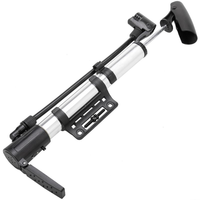 Bomba de aire para inflar rueda. Mancha infladora de neumático con válcula Presta Schrader Aguja - BW01100 - 01