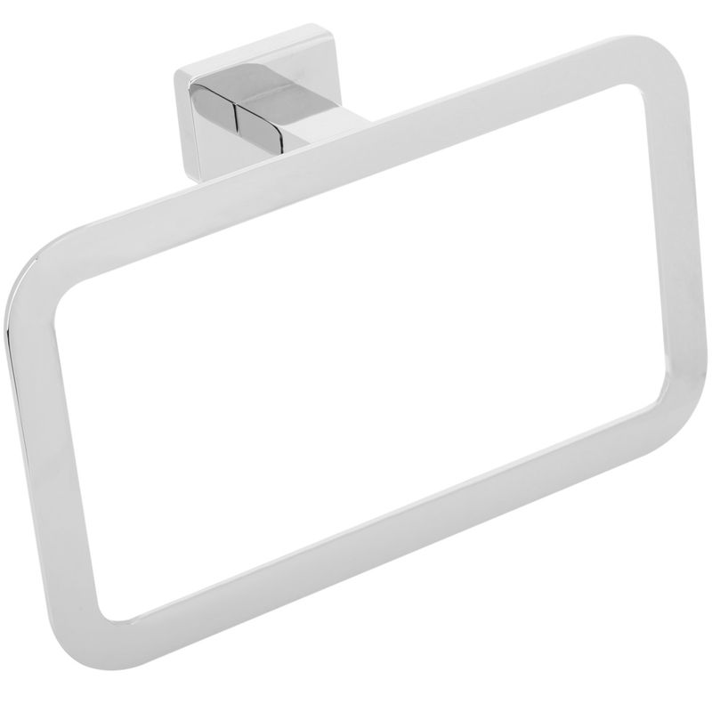 Toallero para pared cromado 225x150x55 mm modelo Ever - KS37400 - 01