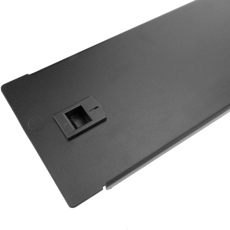 Panel ciego de 2U para armario rack 19" Tapa metal negra a presión - RM07600 - 01