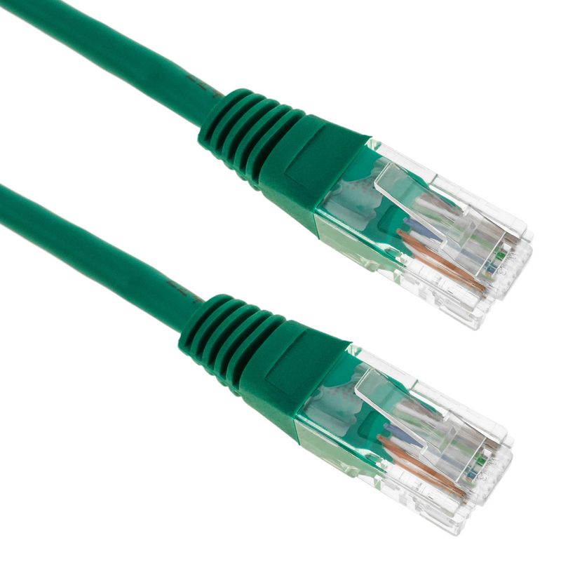 Cable de red ethernet Cat. 5e UTP de 2 m de color verde - RL02400 - 01