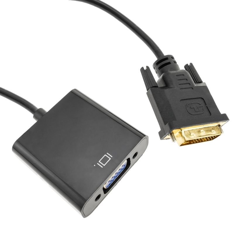 Conversor DVI-D a VGA en cable de 15 cm - HC06900 - 01