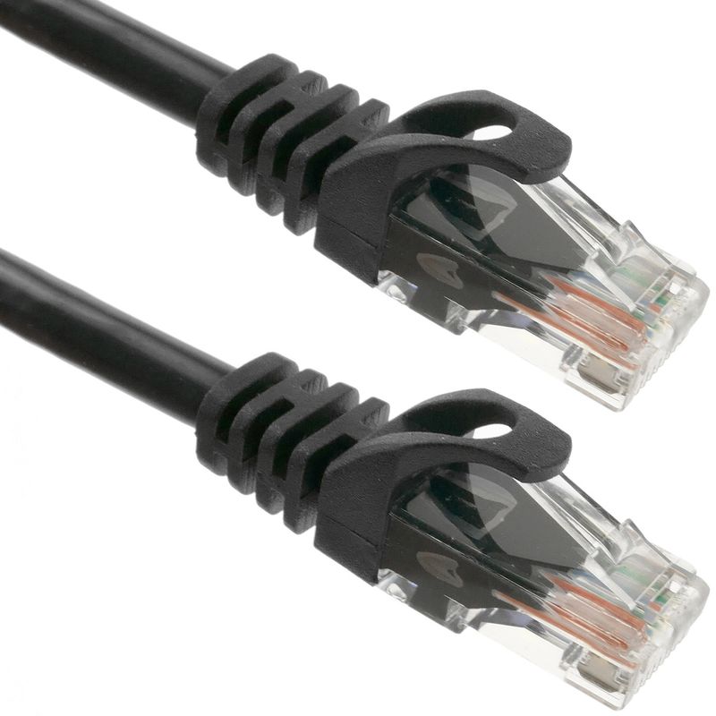 Cable de red ethernet Cat. 6a UTP de 10 m de color negro - LJ04800 - 01