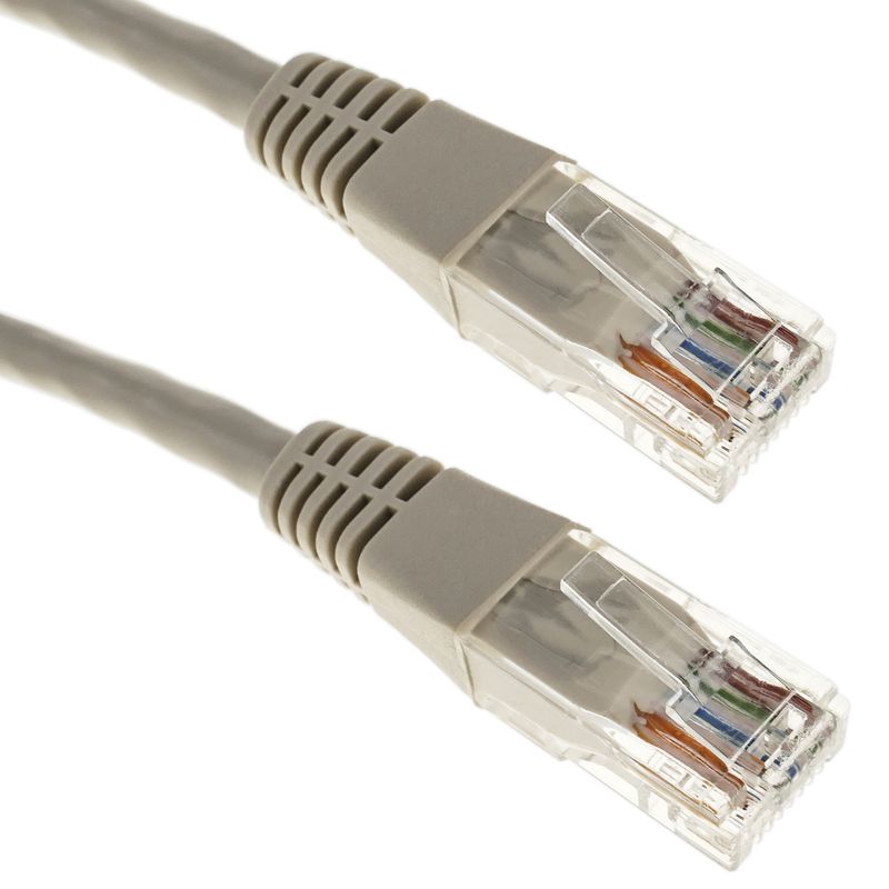 Cable de red ethernet Cat. 5e UTP de 20 m de color gris - RL06000 - 01