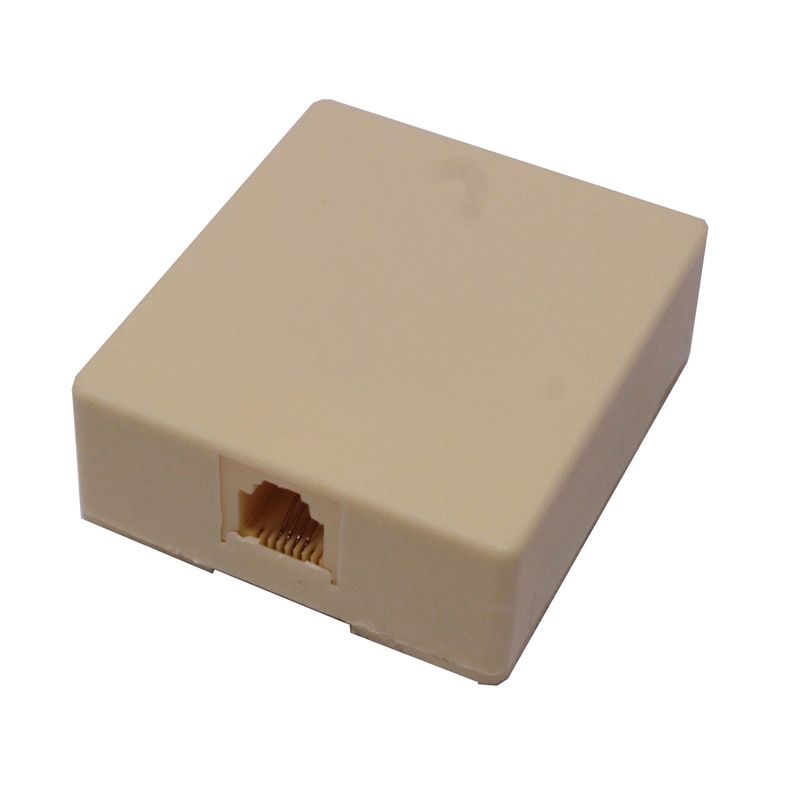 Caja de superficie de 1 RJ11 Cat.3 - RI00100 - 01