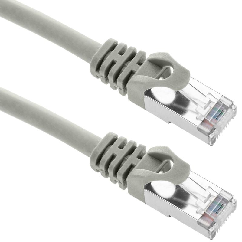 Cable de red ethernet Cat. 6a STP de 1 m de color gris - RU06300 - 01