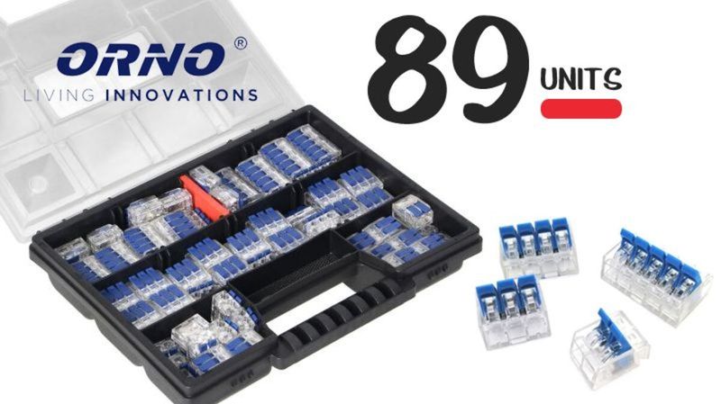 Conjunto de conectores rápidos (89u.) - TE 381 - 01