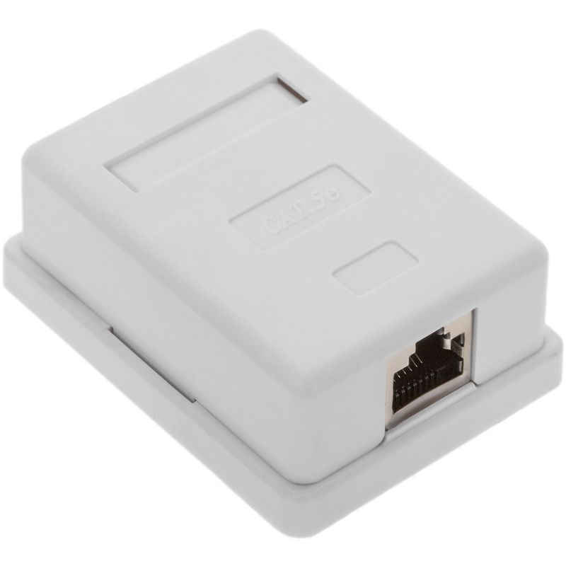 Caja de superficie de 1 RJ45 Cat.5e FTP - RI03400 - 01