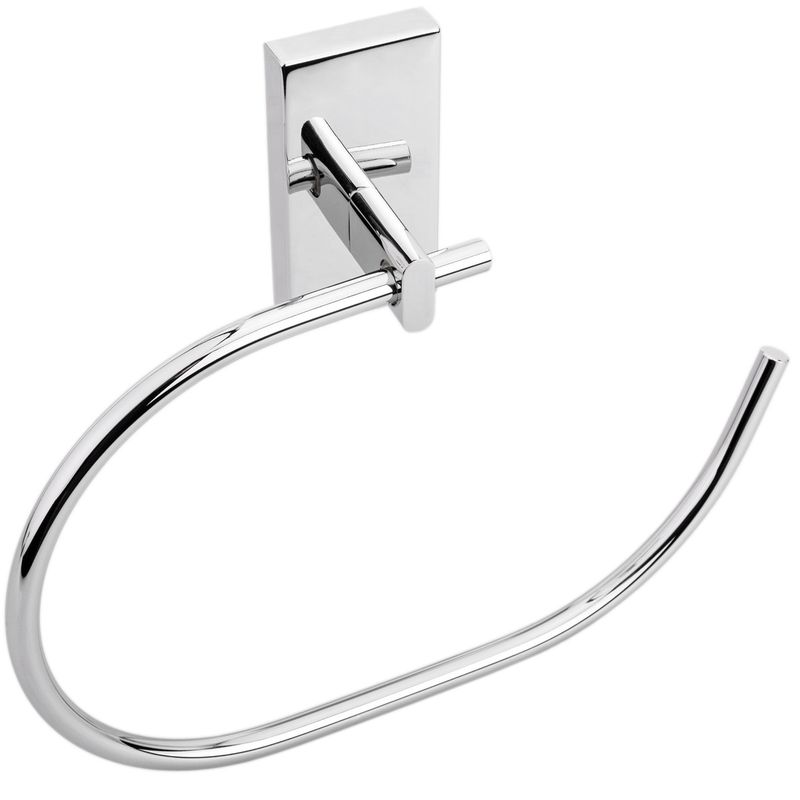 Toallero para pared cromado 200x184x39mm modelo Spool - KS32800 - 01