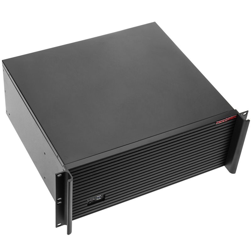 Caja rack 19" IPC ATX 4U 5x3.5" fondo 390mm - CK03300 - 01