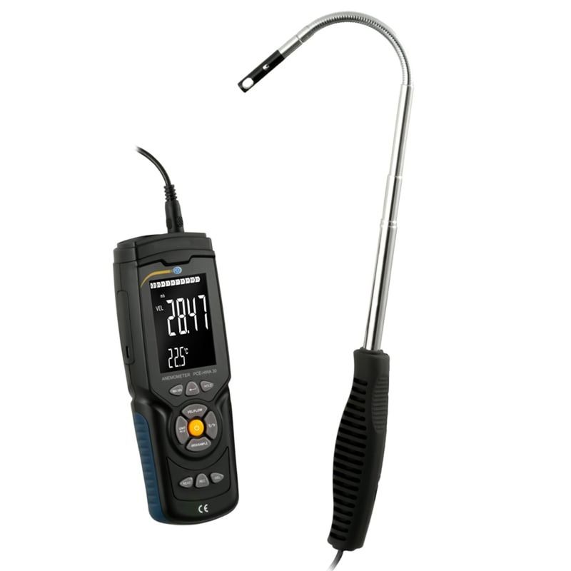 Anemómetro PCE-HWA 30 con sonda térmica - PC01800 - 01