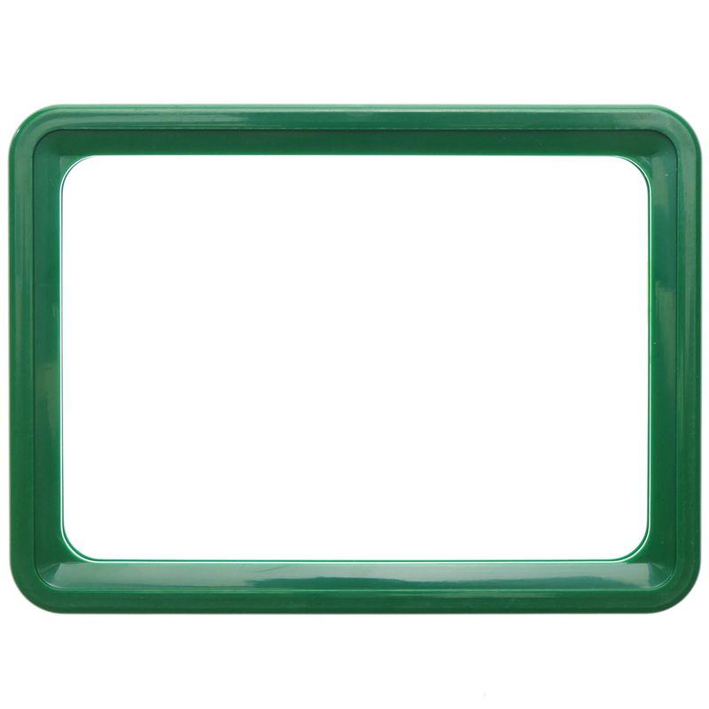 Marco para letreros y carteles A3 427x304mm verde para rotulación - SU03400 - 01