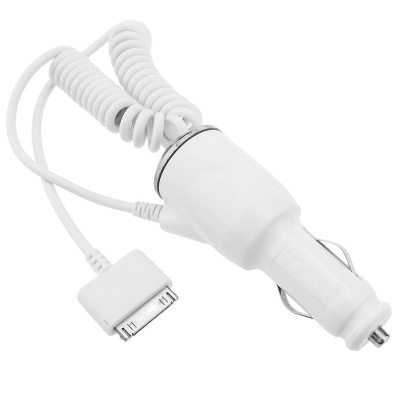 Fuente de alimentación para mechero de coche a Apple 30pin 5VDC 2A - AU03300 - 01