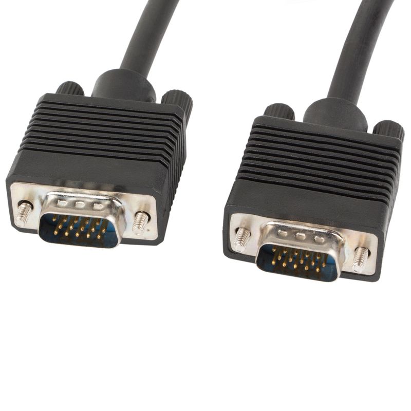 Cable VGA macho a macho 10 metros negro de Lanberg CA-VGAC-10CC-0100-B - VS10300 - 01