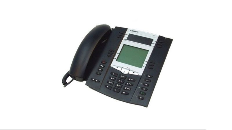 Teléfono fijo AAstra 6755 negro Refurbished A - TLF 6755 - 01