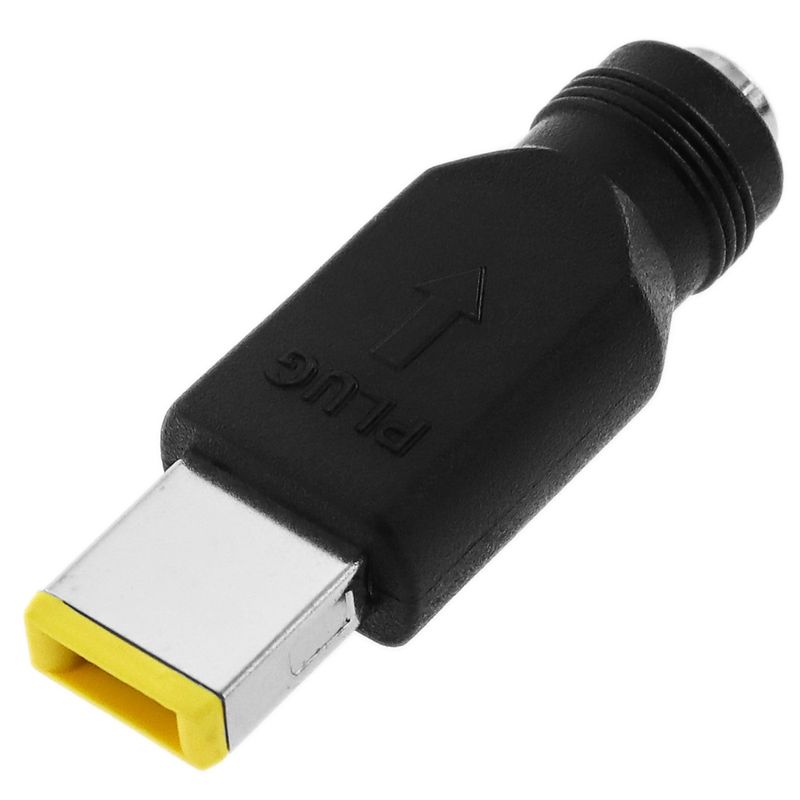 Adaptador Jack de Alimentación Universal 2.1 x 5.5 mm a tipo Rectangular - AA11500 - 01