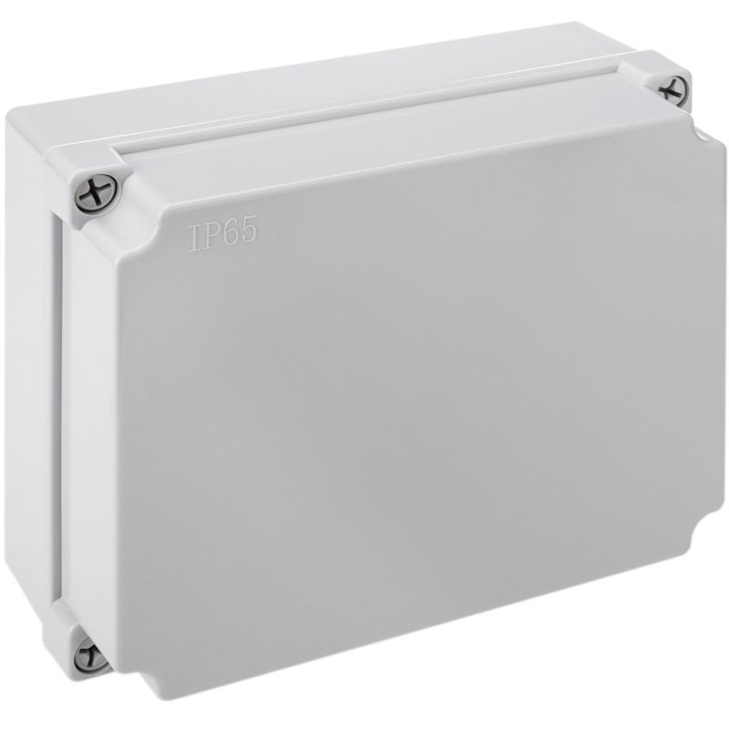 Caja estanca y hermética de superficie rectangular para protección de conexiones eléctricas 300x250x130mm - AE11400 - 01