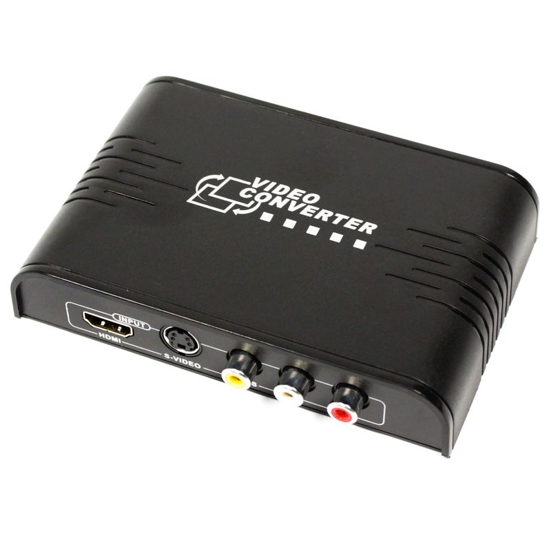 Conversor de vídeo compuesto CVBS y SVHS a HDMI con audio estéreo - HC04400 - 01