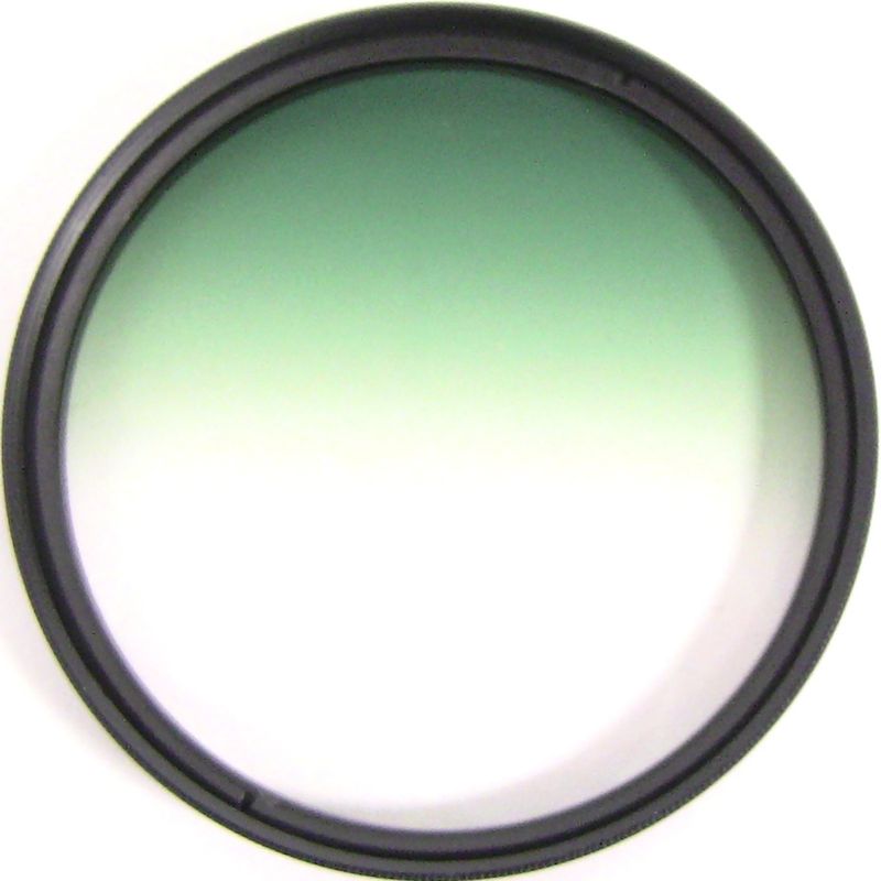 Filtro fotografia color gradual verde para objetivo de 67 mm - EG06500 - 01