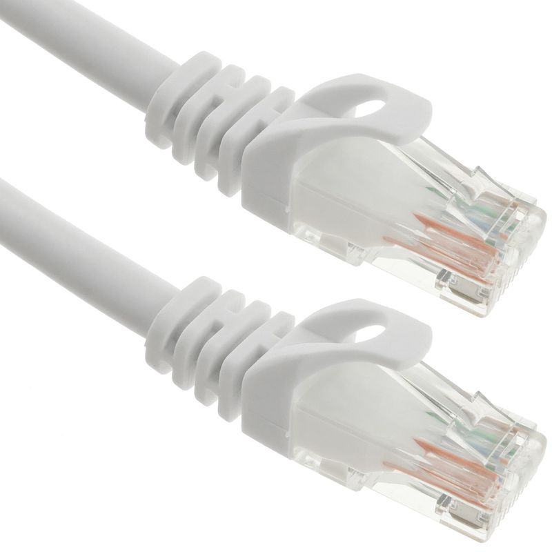 Cable de red ethernet Cat. 6a UTP de 10 m de color blanco - LJ06800 - 01