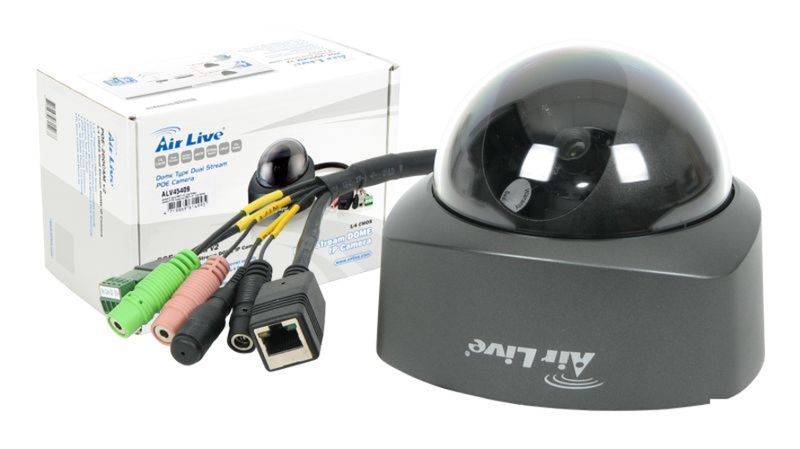 Cámara IP POE Domo CCD Sharp 1/3 Dual stream - ALV45409 - 01