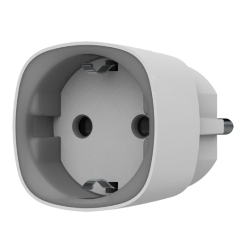 Ajax Socket - Enchufe inteligente con control remoto Inalámbrico 868 MHz Jeweller - blanco - AJ-SOCKET-W - 01