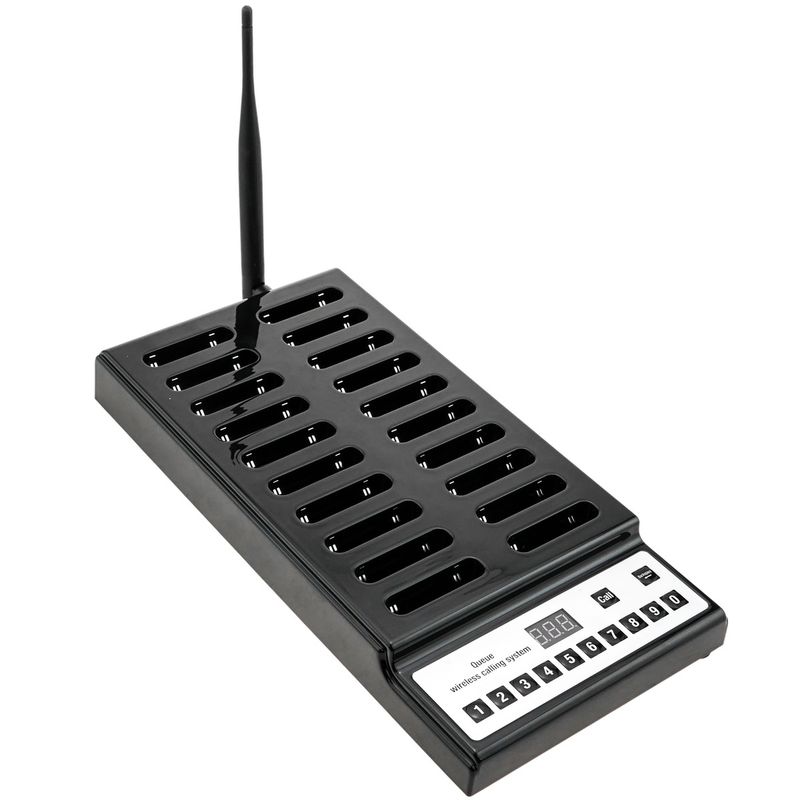 Base cargadora de 10+2 teclas para gestor de colas inalámbrico - QI00300 - 01