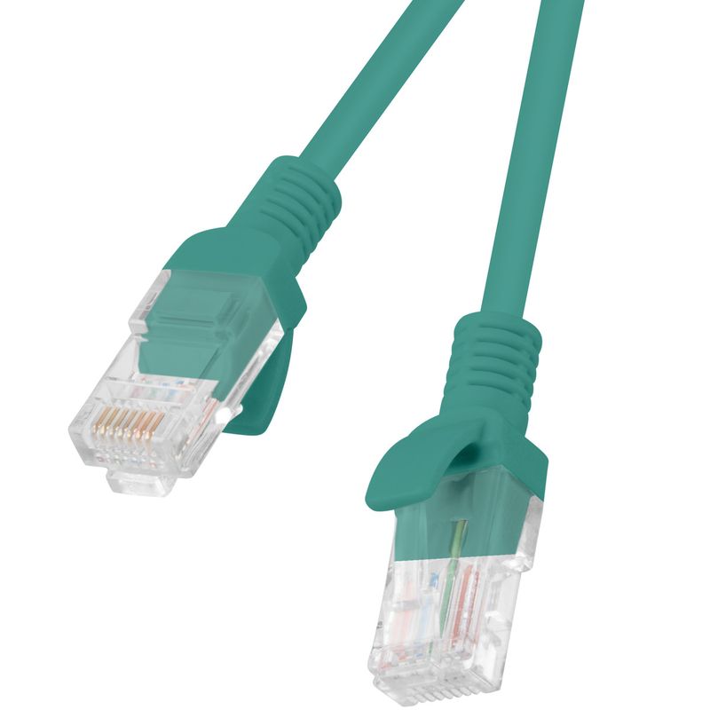 Cable de red ethernet Cat. 6 UTP de 3 m de color verde PCU6-10CC-0300-G - RJ12500 - 01