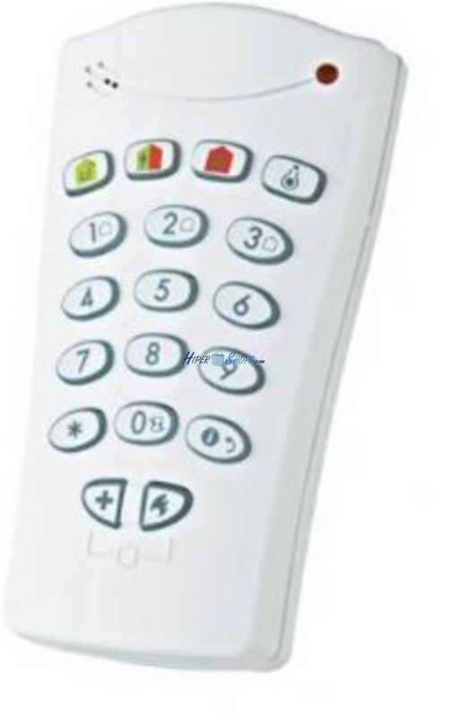 Visonic KP-141 - Teclado remoto inalámbrico supervisado con lector de proximidad - KP-141 PG2 - 01