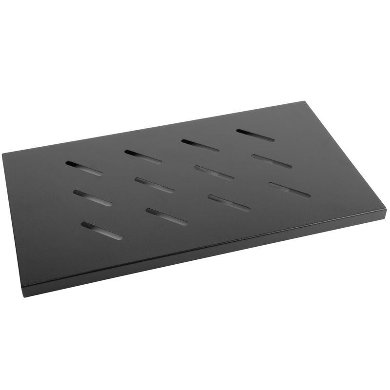 Bandeja fija para armario rack 19" fijación lateral 1U profundidad de 315 mm Lanberg AK-1002-B - WK20100 - 01