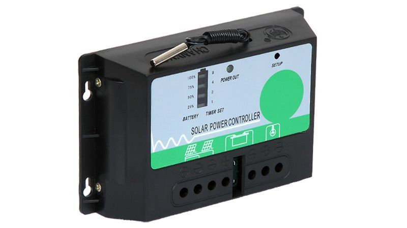 Controlador de carga/descarga nocturna por energía solar 12V 20A - EN 5220 - 01