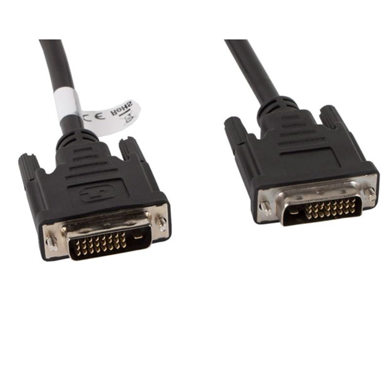 Cable Lanberg CA-DVID-10CC-0030-BK DVI-D 24+1 macho a DVI-D macho dual link 3 m negro - DV10200 - 01