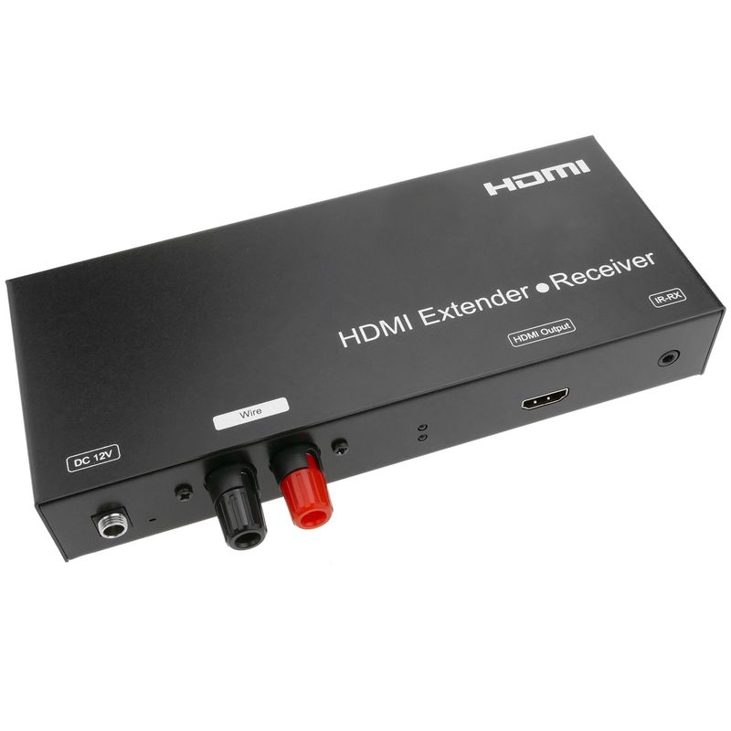 Extensor HDMI Prolongador FullHD 1080p a través de cable 2 hilos a 3800m. Módulo Receptor - HB02400 - 01