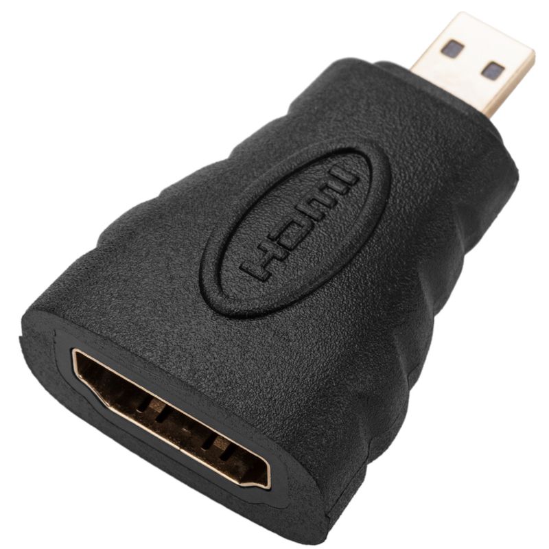 Adaptador HDMI de HDMI tipo A hembra a micro HDMI tipo D macho - HD03800 - 01