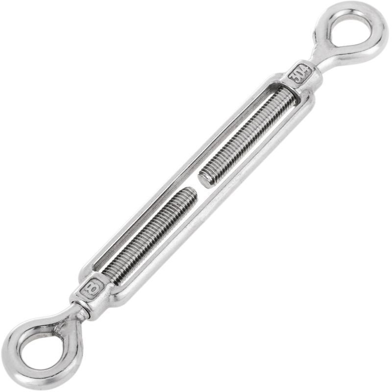 Tensor de cable de acero. Modelo anilla a anilla de rosca 8 mm - NY04200 - 01