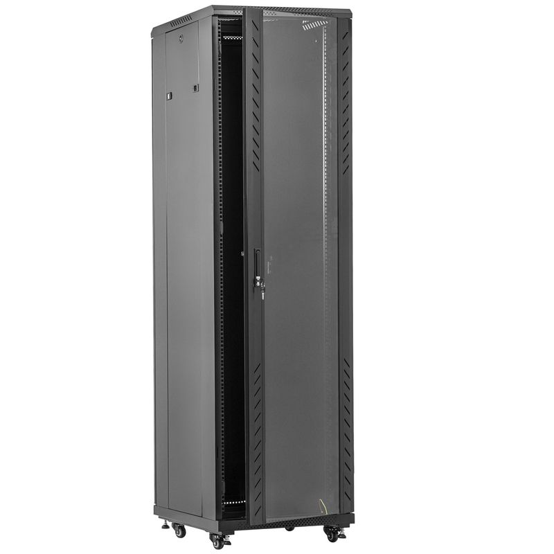 Armario rack 19'' de pie 42U 600x600x2000mm negro MobiRack DIY desmontado - WL05100 - 01