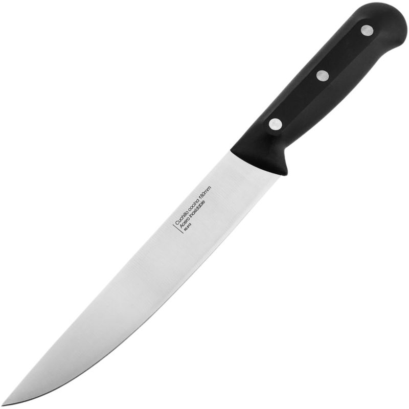 Cuchillo de cocina en acero inoxidable 180 mm - KT10300 - 01