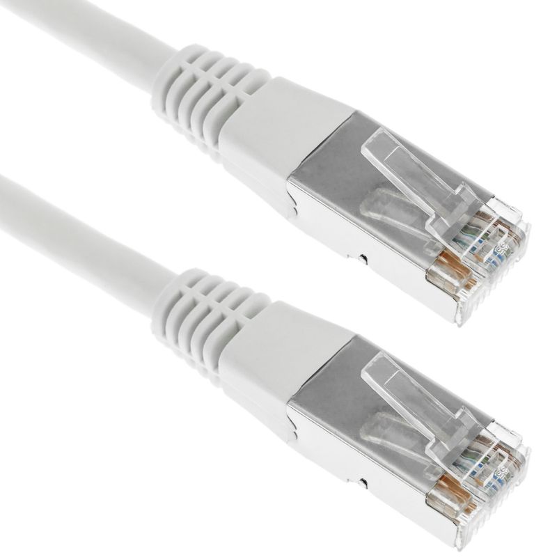 Cable de red ethernet Cat. 6 FTP de 3 m de color blanco - RY03500 - 01