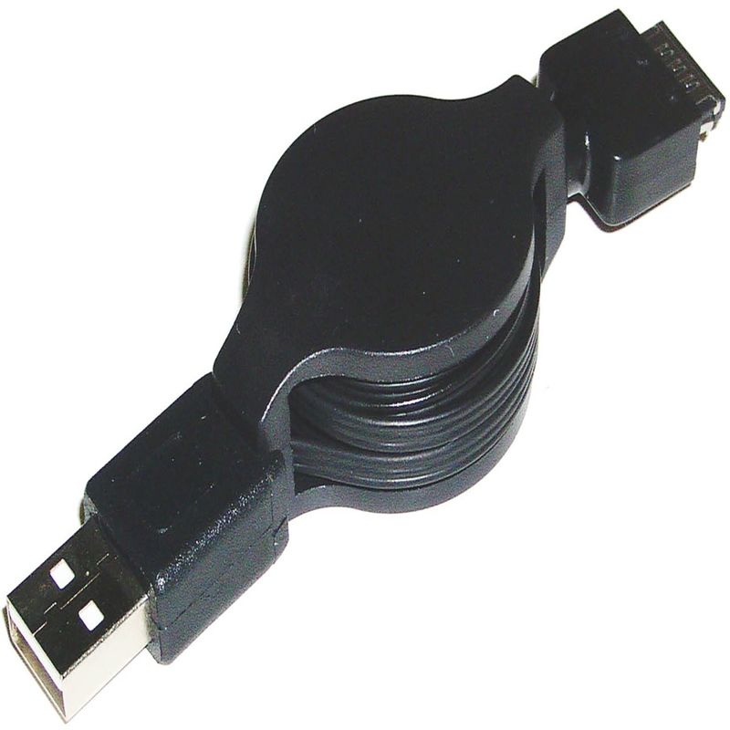 Cable Retráctil USB 2.0 a Canon 120cm (AM/Canon12P) - EX06200 - 01