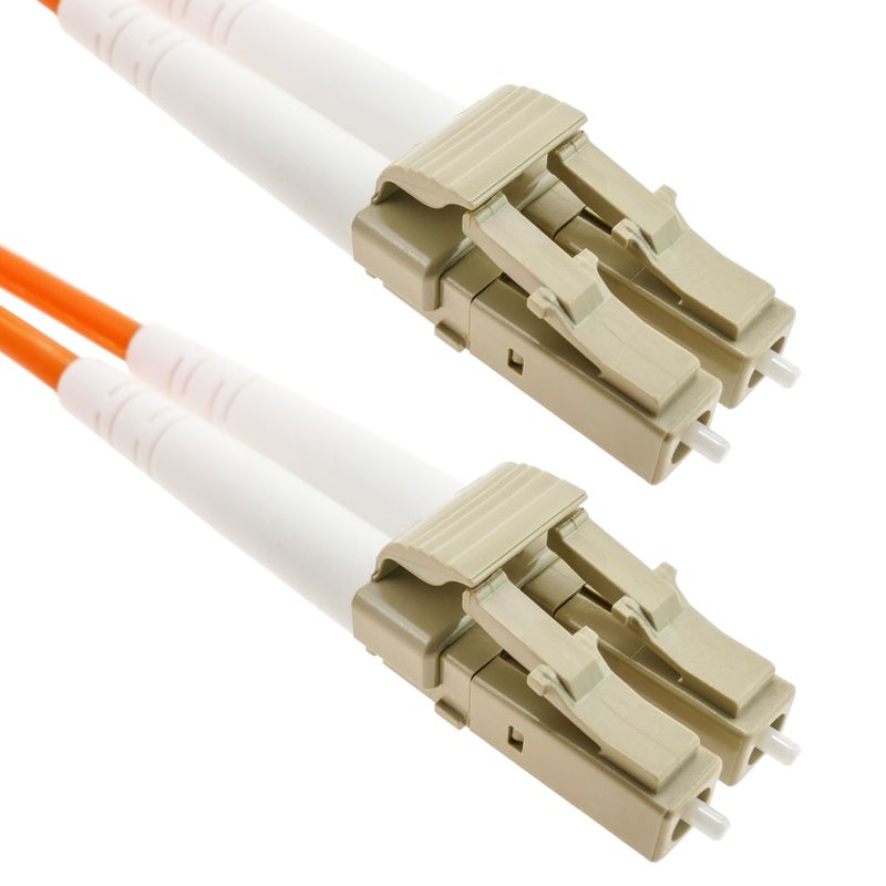 Cable de fibra óptica de LC/PC a LC/PC multimodo (MM) Duplex OM1 de 1m - FI00100 - 01