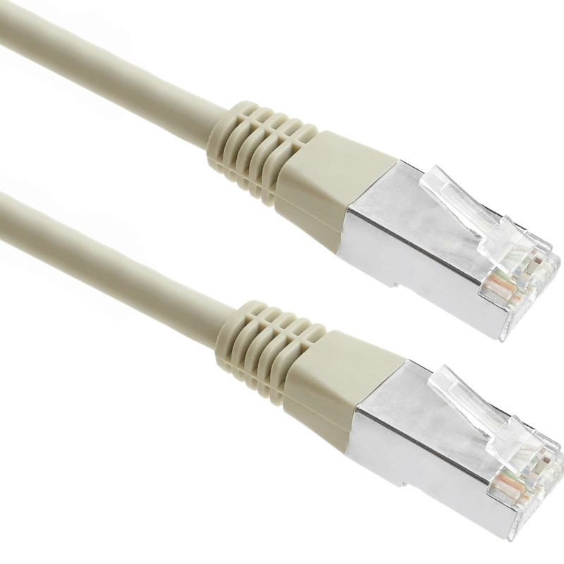 Cable de red ethernet Cat. 6a FTP de 20 m de color gris - RU07700 - 01