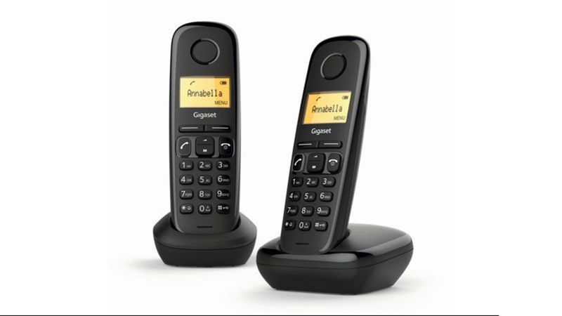 Teléfono inalámbrico Gigaser A170 Duo Negro - TLF 172 - 01