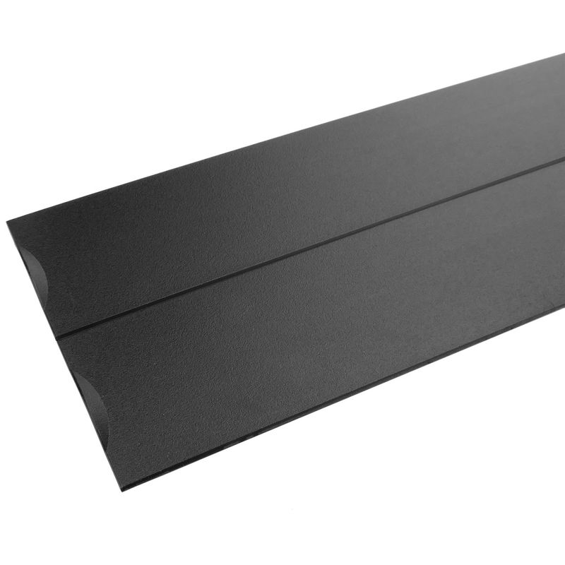 Panel ciego de 2U para armario rack 19" Tapa negra a presión - RM07200 - 01