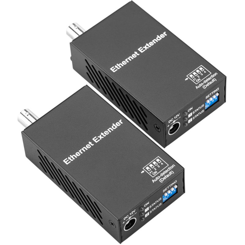 Extensor activo de largo alcance TCP/IP por coaxial 1000 m - SJ00900 - 01