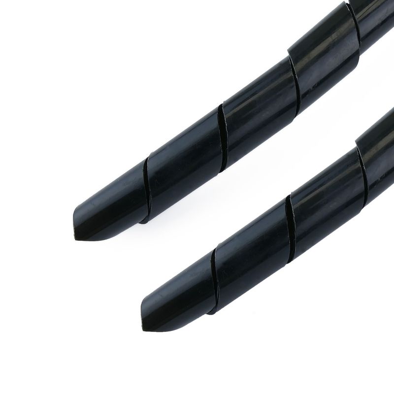 Organizador de cables. Funda negra en espiral de 4-50 mm longitud 10 m - EB01300 - 01