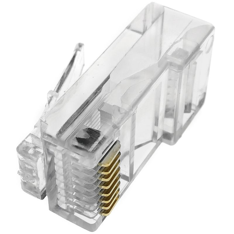 Conector UTP Cat.5e RJ45 macho para crimpar a cable 100-pack - RH00300 - 01
